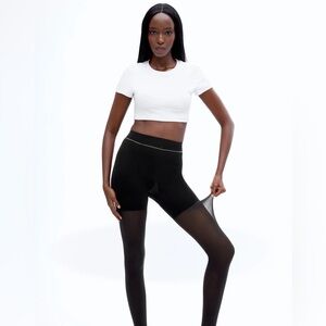 🎸SHEERTEX🎸🔥NWT🔥Shaping Sheer Rip-Resist Tights— S